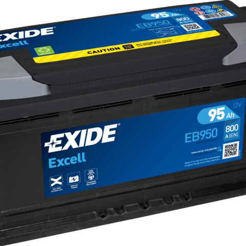 EXIDE EB950 Excell Pb Starterbatterie
12V 95Ah/C20 800A(EN)