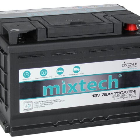 MT 78 MIXTECH EMX SMF-Starting Battery12V 78Ah/C20 750AETN 578 579 075